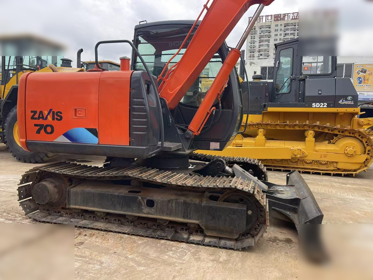 HITACHI ZX70 - Crawler excavator: picture 5 HITACHI ZX70 - Crawler excavator: picture 5