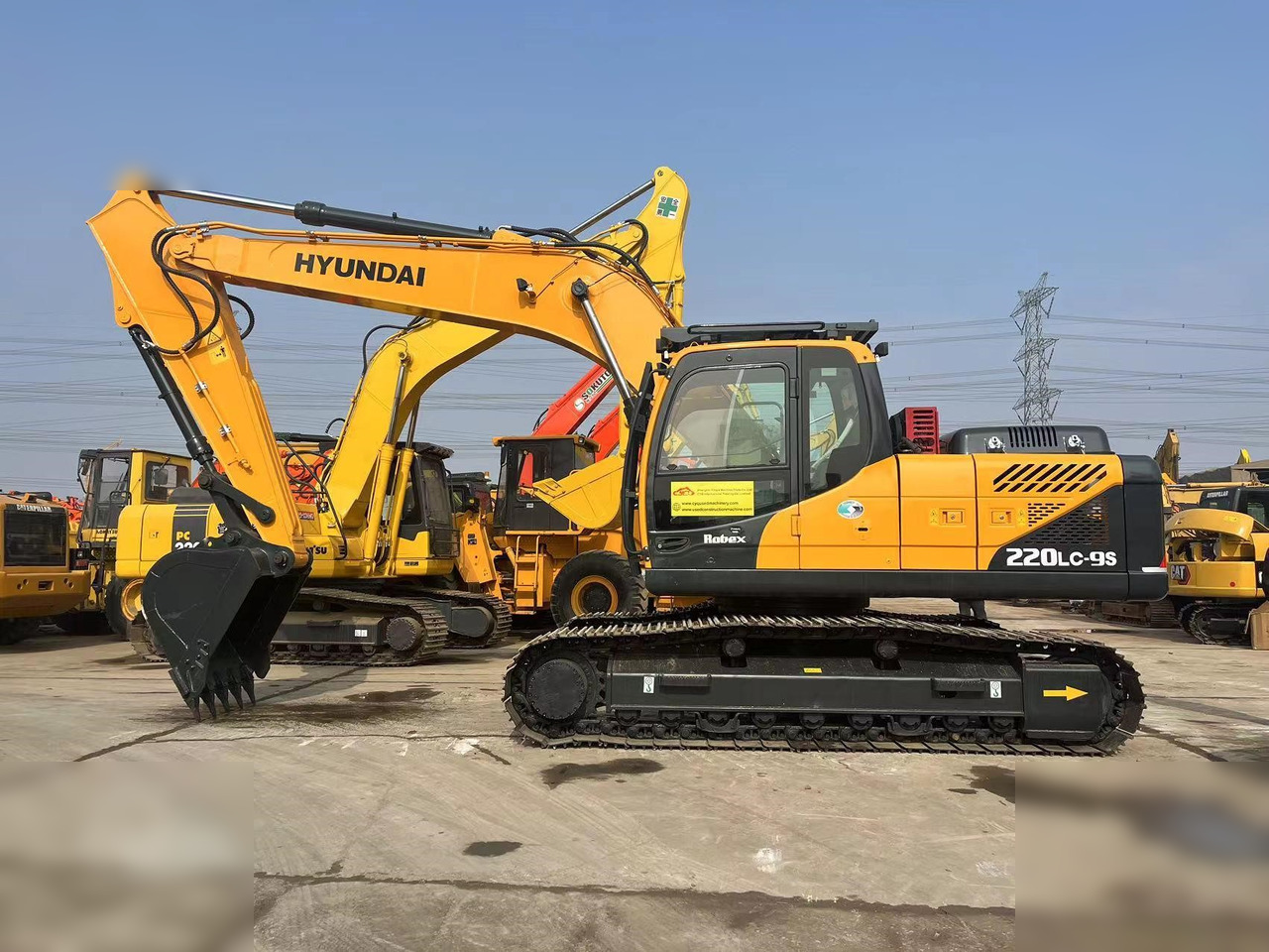 HYUNDAI ROBEX 220 LC-9S - Crawler excavator: picture 1 HYUNDAI ROBEX 220 LC-9S - Crawler excavator: picture 1