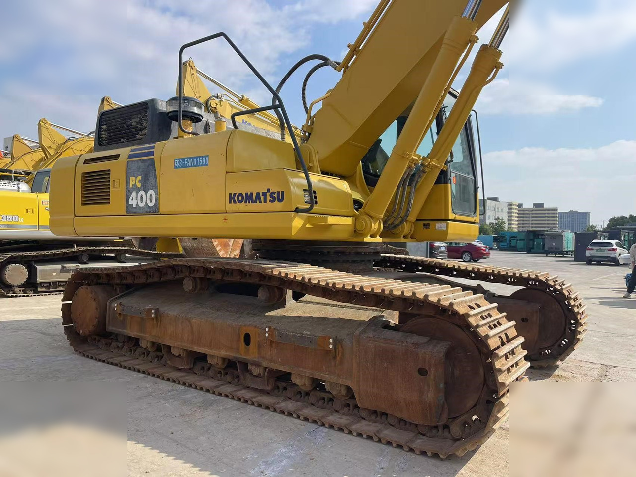 KOMATSU PC400-8 - Crawler excavator: picture 4 KOMATSU PC400-8 - Crawler excavator: picture 4