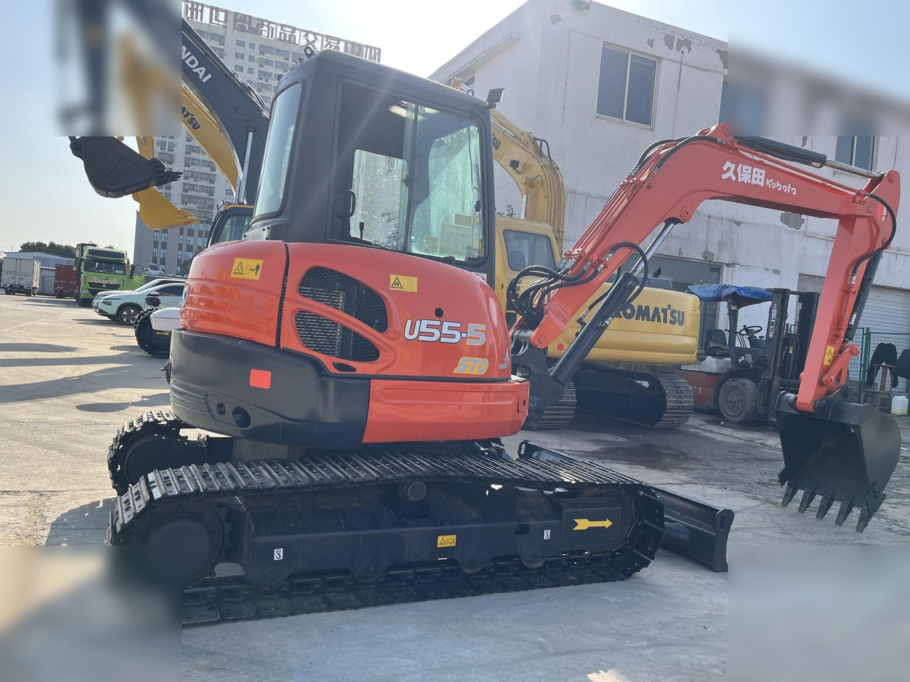 KUBOTA KX155-3SZ - Mini excavator: picture 2 KUBOTA KX155-3SZ - Mini excavator: picture 2