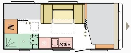 Adria Altea 60Y 552 PK*Fußboden-Temp*Eingangstür Fenst - Caravan: picture 4 Adria Altea 60Y 552 PK*Fußboden-Temp*Eingangstür Fenst - Caravan: picture 4