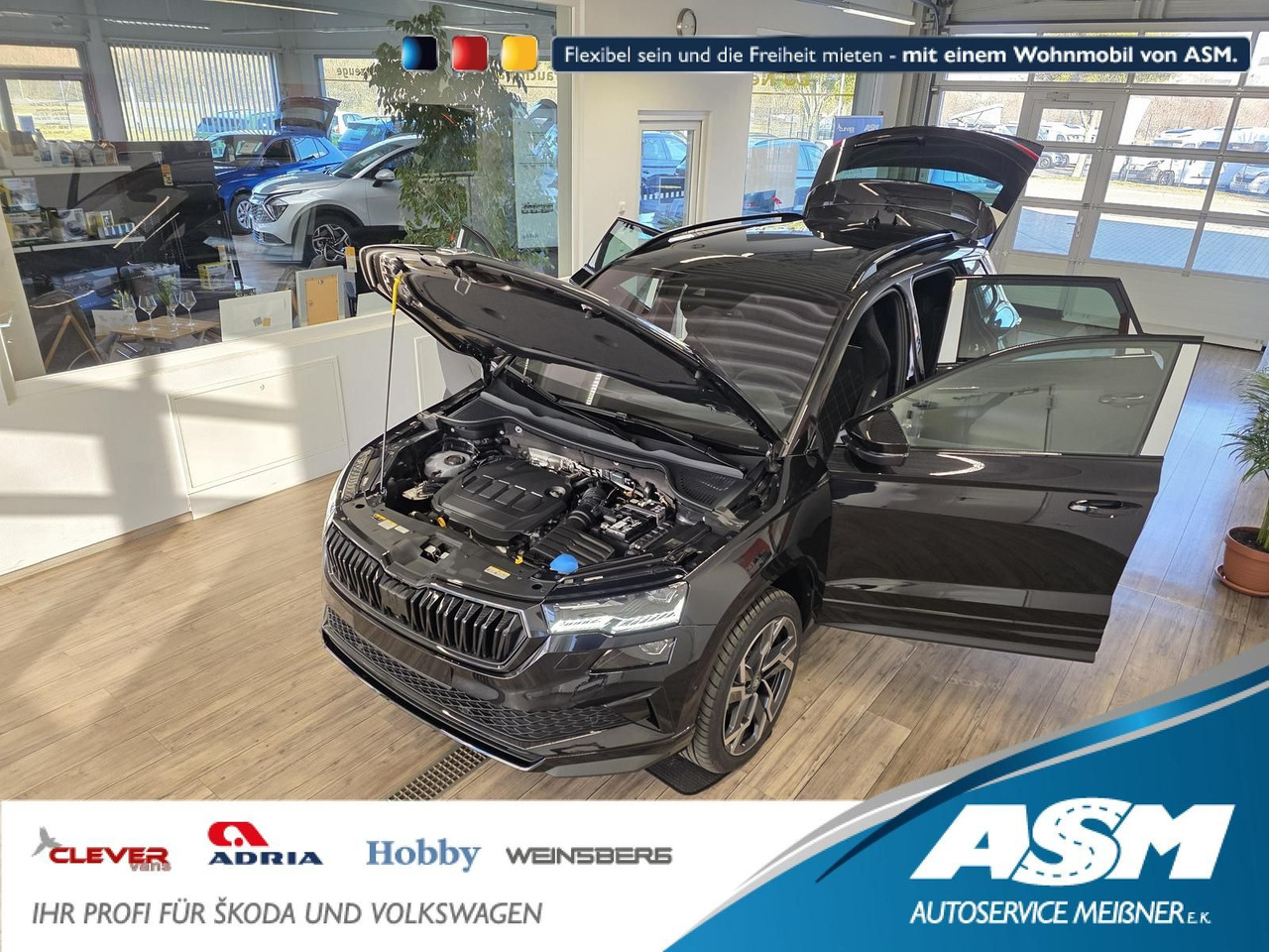Skoda Karoq Sportline 2,0TDI DSG 4x4*PSD*AHK*360°*NAVI - SUV: picture 1 Skoda Karoq Sportline 2,0TDI DSG 4x4*PSD*AHK*360°*NAVI - SUV: picture 1