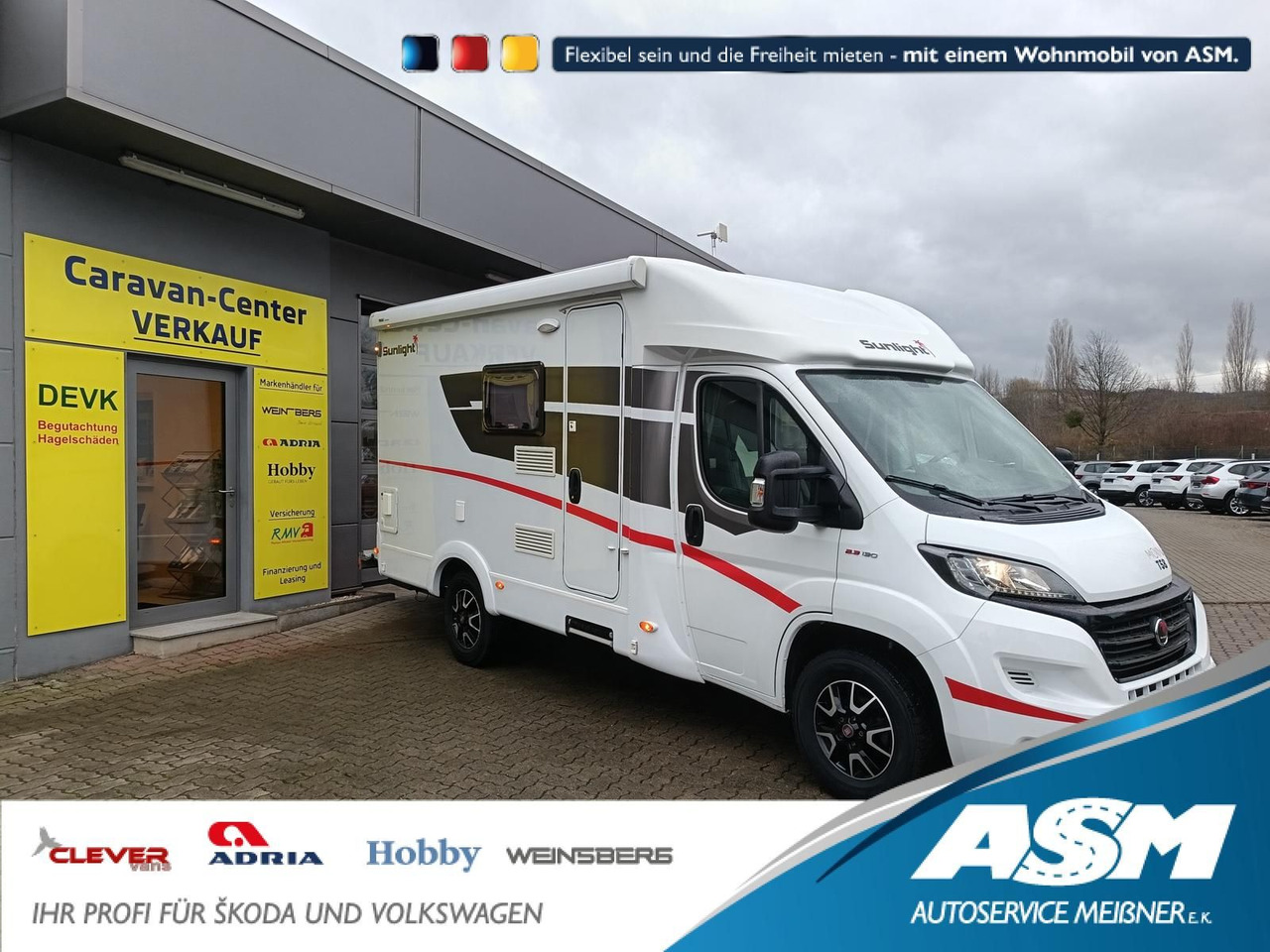 Sunlight T 58*MARKISE*SOLAR*SAT*TV*ROLLER TRÄGER - Semi-integrated motorhome: picture 1 Sunlight T 58*MARKISE*SOLAR*SAT*TV*ROLLER TRÄGER - Semi-integrated motorhome: picture 1