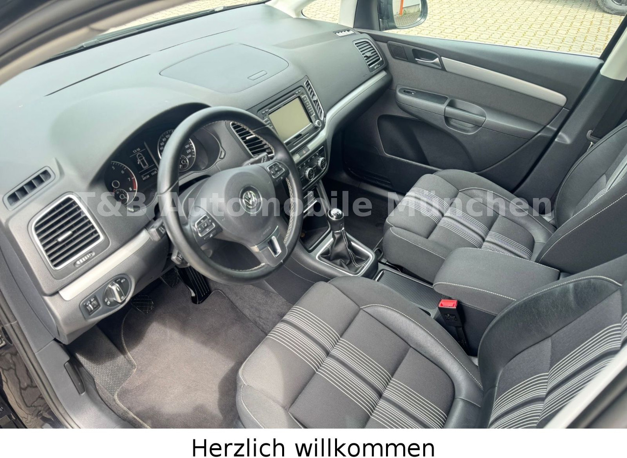 Passenger van Volkswagen Sharan Match BMT*6-Si*Leder*Navi*Kamera*44.000km: picture 8