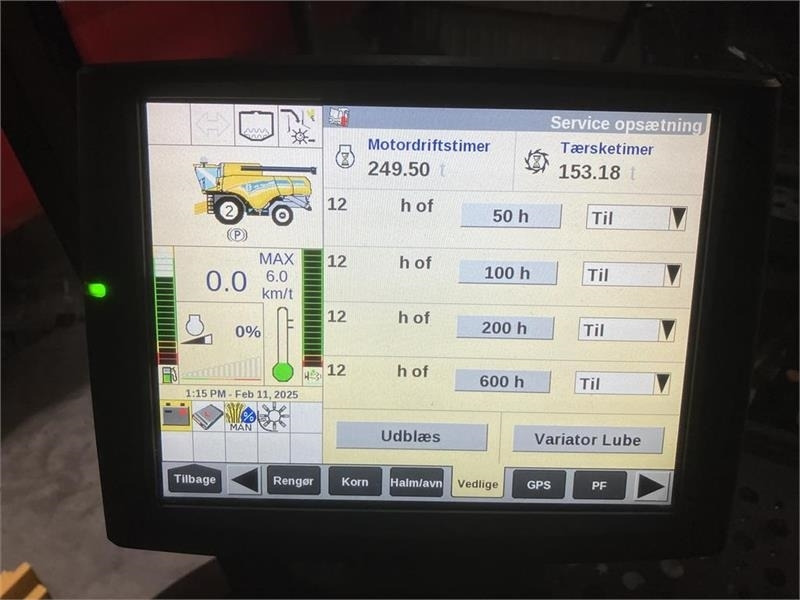 Combine harvester New Holland CX 8.70 SLH: picture 7