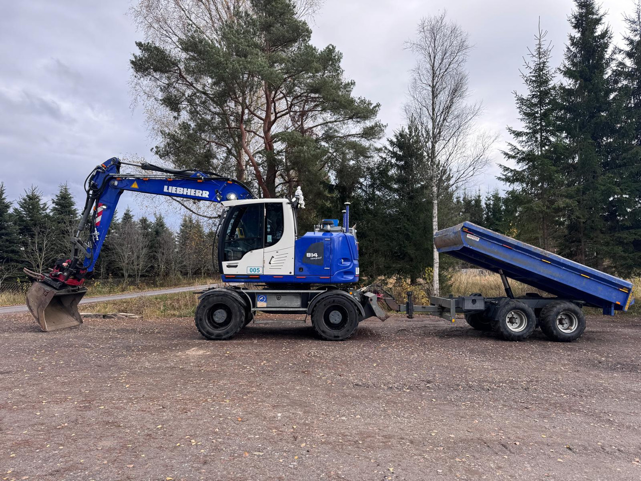 Liebherr A 914 Compact Litronic - Wheel excavator: picture 4 Liebherr A 914 Compact Litronic - Wheel excavator: picture 4