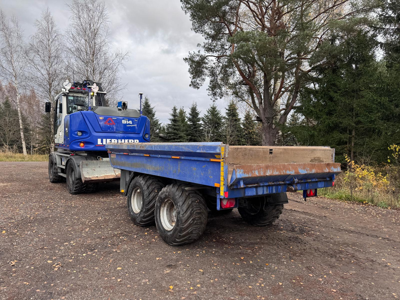 Liebherr A 914 Compact Litronic - Wheel excavator: picture 5 Liebherr A 914 Compact Litronic - Wheel excavator: picture 5