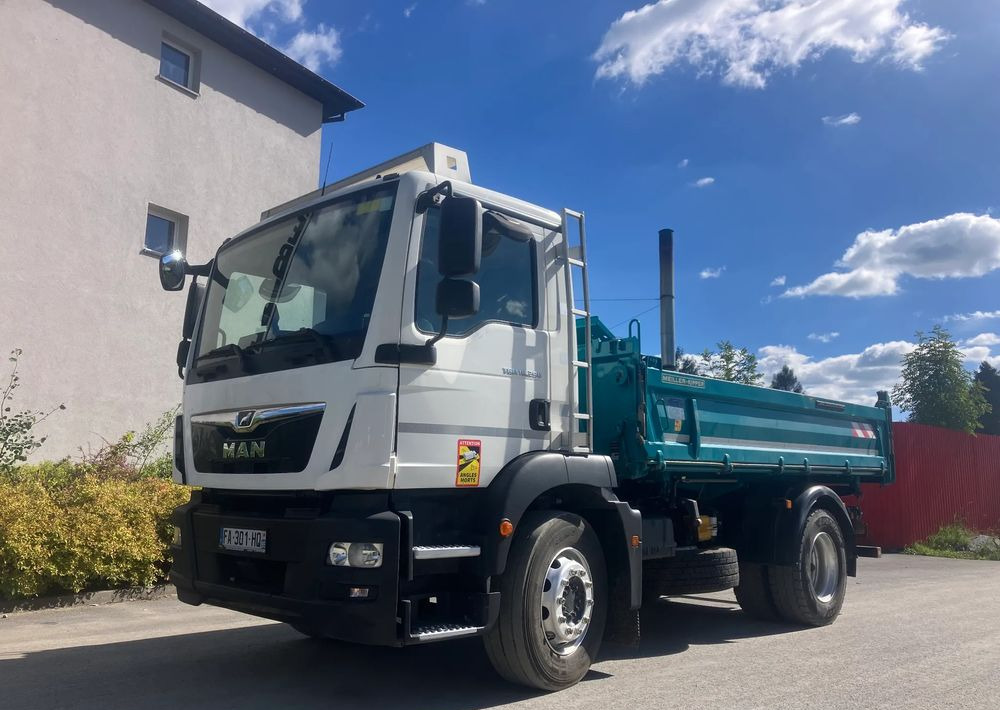 MAN MAN TGM 18.290 kiper MEILLER wywrotka blokada mostu - Tipper: picture 2 MAN MAN TGM 18.290 kiper MEILLER wywrotka blokada mostu - Tipper: picture 2
