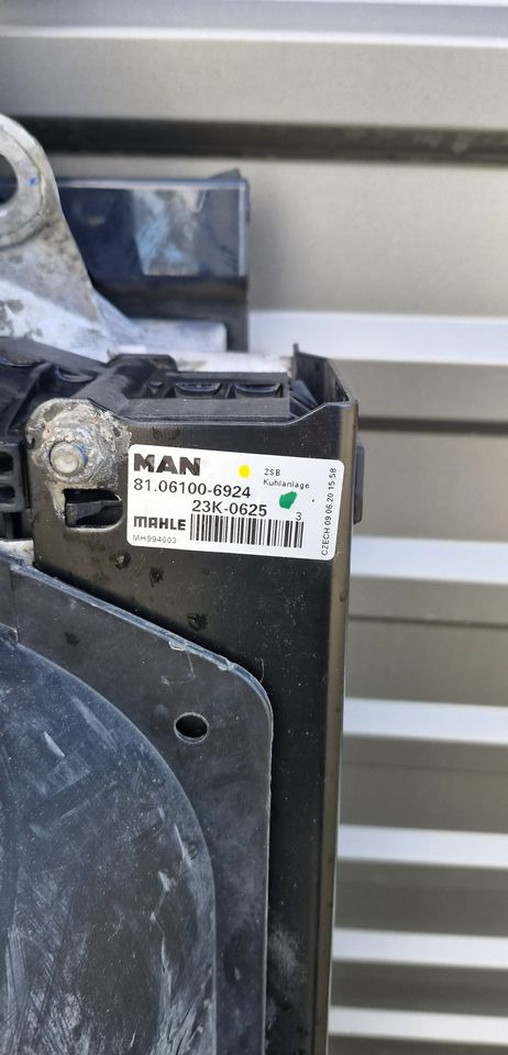 MAN TG3 TGX CHŁODNICA KOMPLET CHŁODNIC - Cooling system: picture 4 MAN TG3 TGX CHŁODNICA KOMPLET CHŁODNIC - Cooling system: picture 4