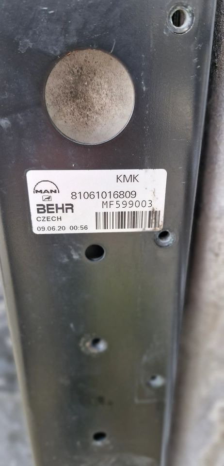 MAN TG3 TGX CHŁODNICA KOMPLET CHŁODNIC - Cooling system: picture 3 MAN TG3 TGX CHŁODNICA KOMPLET CHŁODNIC - Cooling system: picture 3