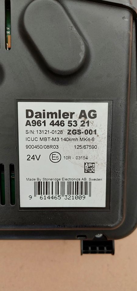 MERCEDES ACTROS MP4 LICZNIK ZEGARY - Dashboard for Truck: picture 2 MERCEDES ACTROS MP4 LICZNIK ZEGARY - Dashboard for Truck: picture 2