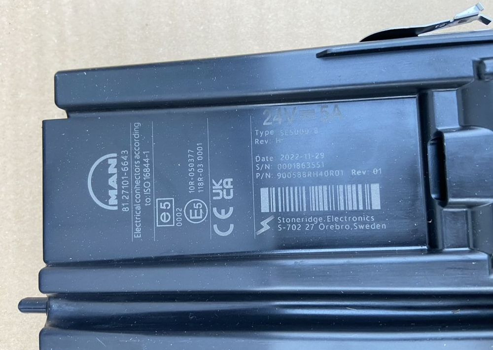 Tachograf Stoneridge MAN TGX TGS TGL TGM impulsator - Tachograph for Truck: picture 2 Tachograf Stoneridge MAN TGX TGS TGL TGM impulsator - Tachograph for Truck: picture 2