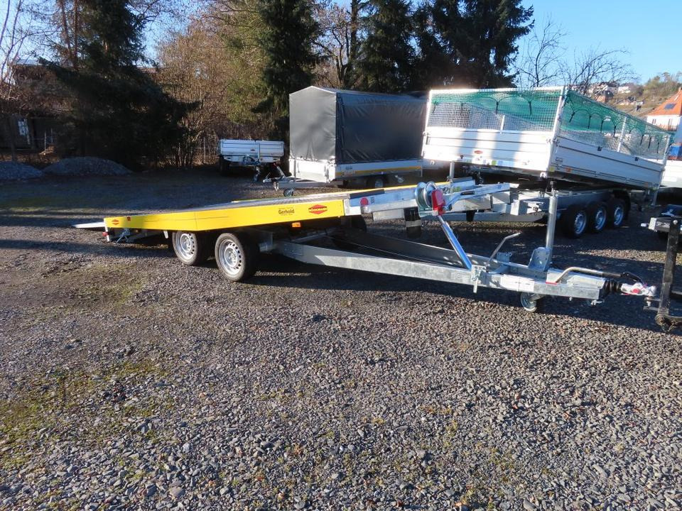 Autotransporter trailer Böckmann AH 4320/30 PKW-Anhänger, Autotransporter kippbar: picture 13