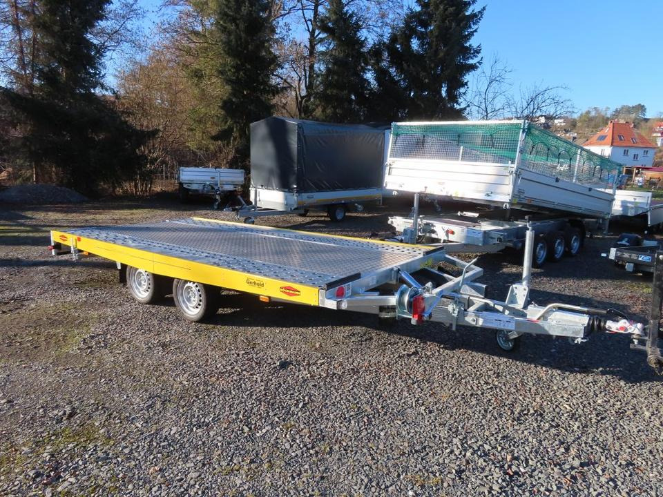 Böckmann AH 4320/30 PKW-Anhänger, Autotransporter kippbar - Autotransporter trailer: picture 2 Böckmann AH 4320/30 PKW-Anhänger, Autotransporter kippbar - Autotransporter trailer: picture 2