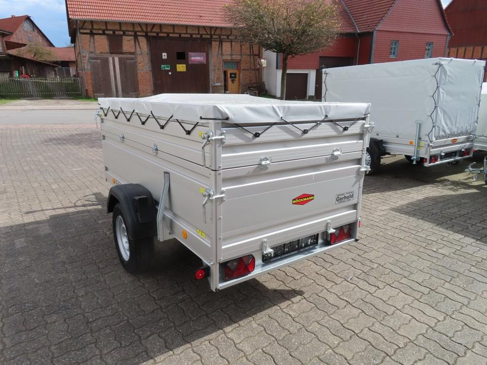 Böckmann, PKW Anhänger, 1,35 to,Kastenasufsatz,100 km/h, Plane - Car trailer: picture 4 Böckmann, PKW Anhänger, 1,35 to,Kastenasufsatz,100 km/h, Plane - Car trailer: picture 4