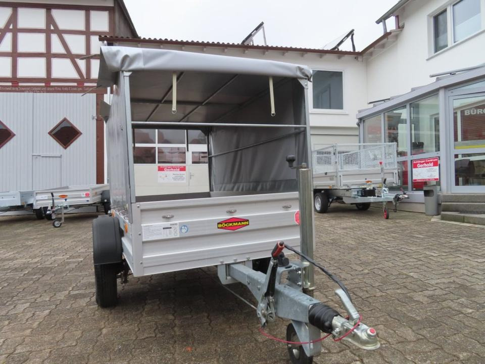 Böckmann PKW-Anhänger, 1000 kg, Plane u. Spriegel 100km/h - Car trailer: picture 5 Böckmann PKW-Anhänger, 1000 kg, Plane u. Spriegel 100km/h - Car trailer: picture 5