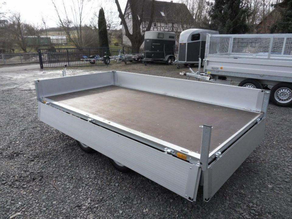 Dropside/ Flatbed trailer Böckmann PKW Anhänger 2,7t Hochlader niedrige Ladehöhe: picture 16