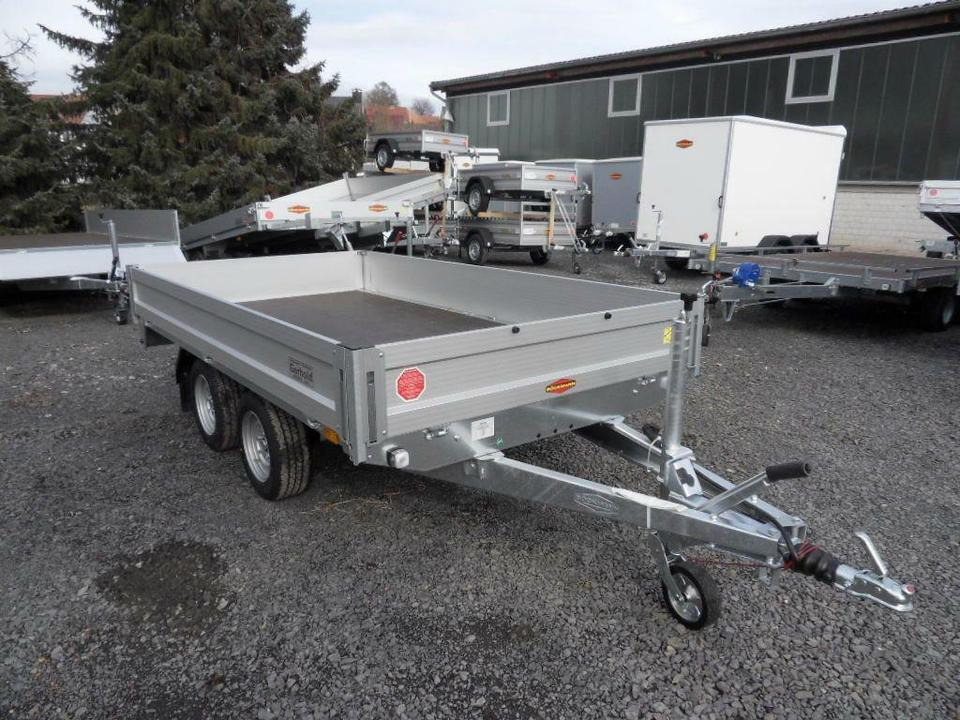 Dropside/ Flatbed trailer Böckmann PKW Anhänger 2,7t Hochlader niedrige Ladehöhe: picture 12