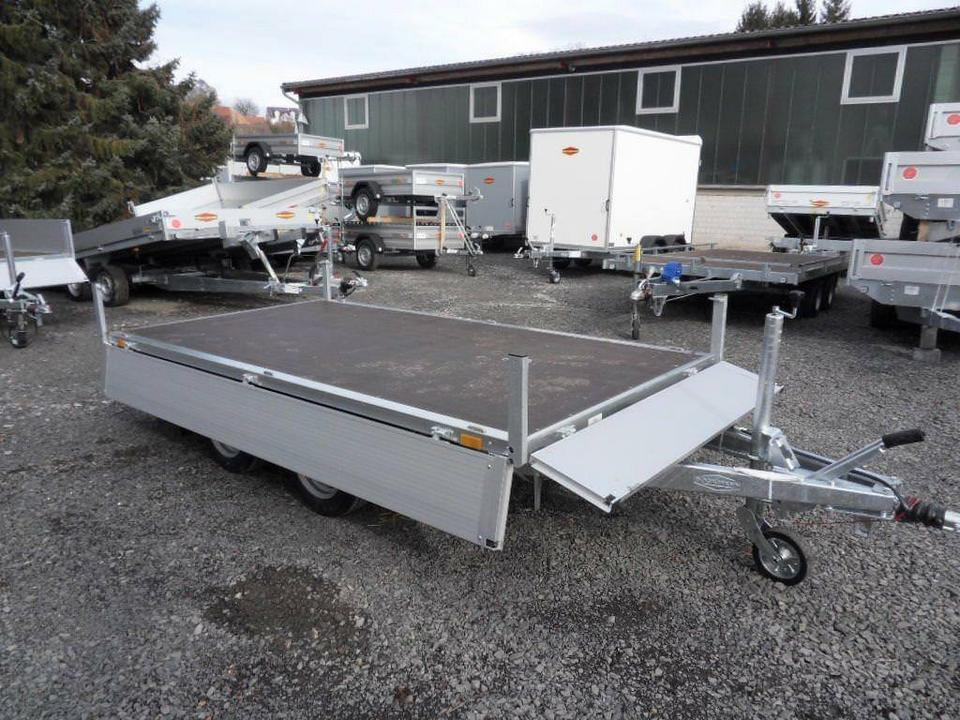 Dropside/ Flatbed trailer Böckmann PKW Anhänger 2,7t Hochlader niedrige Ladehöhe: picture 18