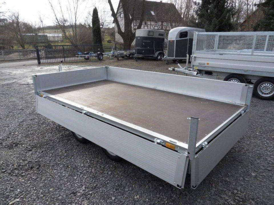 Dropside/ Flatbed trailer Böckmann PKW Anhänger 2,7t Hochlader niedrige Ladehöhe: picture 7