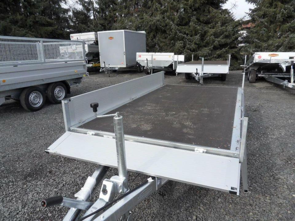 Dropside/ Flatbed trailer Böckmann PKW Anhänger 2,7t Hochlader niedrige Ladehöhe: picture 8