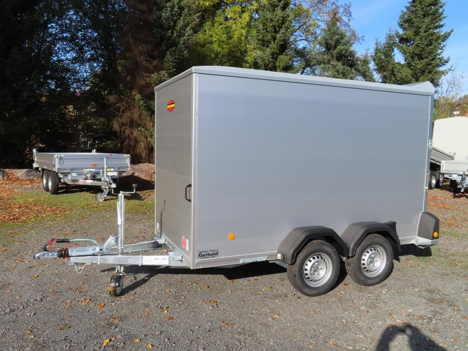 Böckmann PKW Anhänger Alu Koffer KT-AL 3015/20 M F Rampe/Tür - Closed box trailer: picture 1 Böckmann PKW Anhänger Alu Koffer KT-AL 3015/20 M F Rampe/Tür - Closed box trailer: picture 1