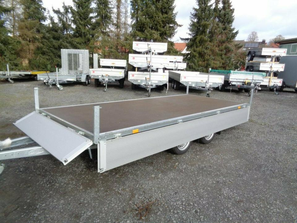 Dropside/ Flatbed trailer Böckmann PKW-Anhänger HL-AL 4118/27 F, Hochlader: picture 6 Dropside/ Flatbed trailer Böckmann PKW-Anhänger HL-AL 4118/27 F, Hochlader: picture 6
