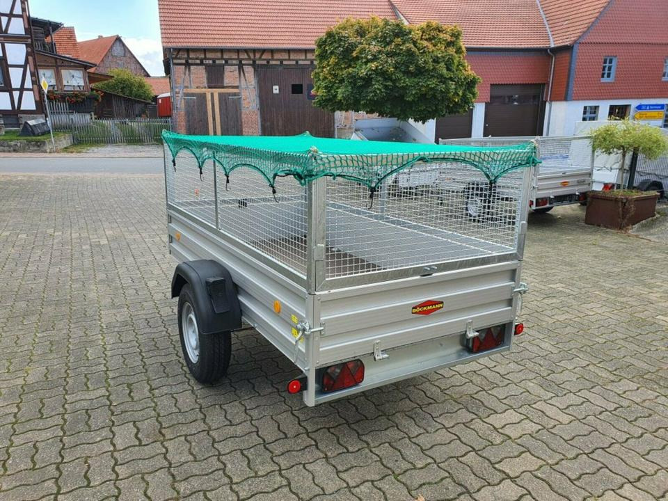 Car trailer Böckmann PKW Anhänger mit Gitteraufsatz 100 km/h 1.35to: picture 15