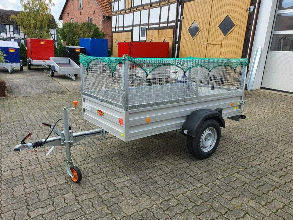 Car trailer Böckmann PKW Anhänger mit Gitteraufsatz 100 km/h 1.35to: picture 12