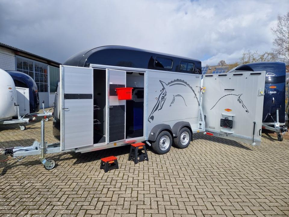 Böckmann Pferdeanhänger Big Portax WCF 100km/h Sattelraum - Horse trailer: picture 1 Böckmann Pferdeanhänger Big Portax WCF 100km/h Sattelraum - Horse trailer: picture 1