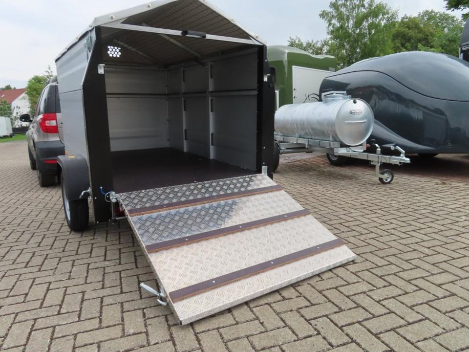 TPV Kleinviehanhänger 750kg Flügeltür Viehanhänger Ziegen Schafe - Livestock trailer: picture 4 TPV Kleinviehanhänger 750kg Flügeltür Viehanhänger Ziegen Schafe - Livestock trailer: picture 4