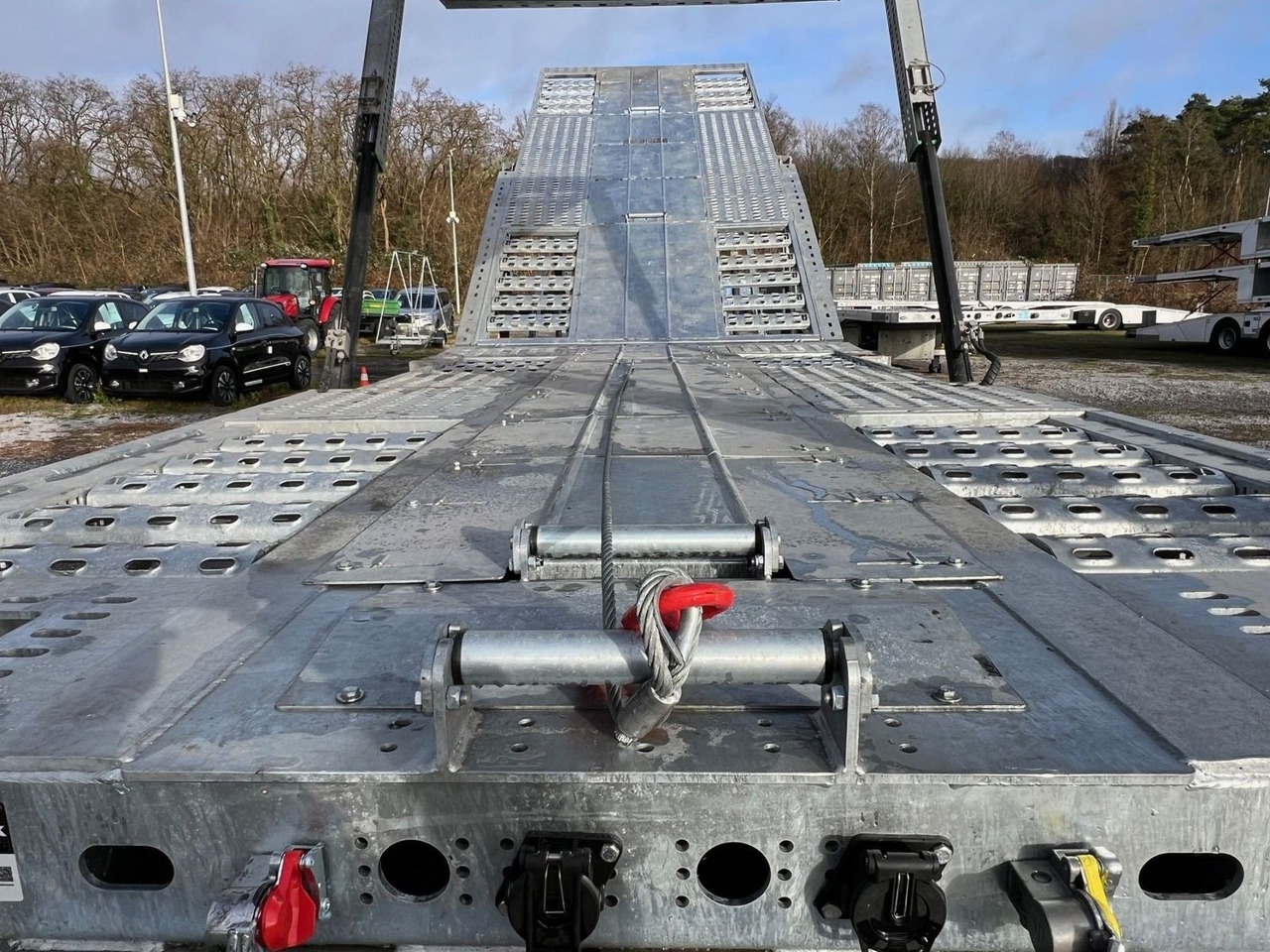 Autotransporter semi-trailer KALEPAR KLP228V6 6er-Autotransporter VDI2700: picture 8 Autotransporter semi-trailer KALEPAR KLP228V6 6er-Autotransporter VDI2700: picture 8