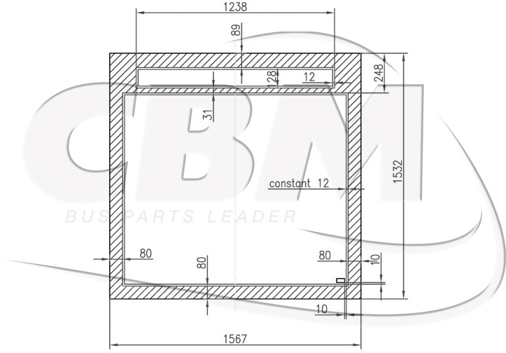 CBM OEM SIDE BAY WINDOW WITH DISPLAY - MANN FILTRE (ZR902) - Door and parts for Bus: picture 1 CBM OEM SIDE BAY WINDOW WITH DISPLAY - MANN FILTRE (ZR902) - Door and parts for Bus: picture 1
