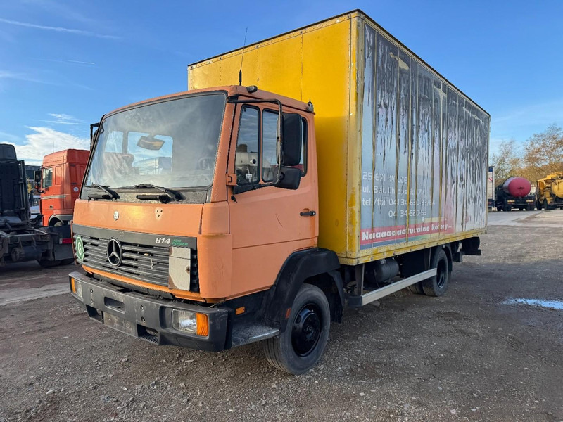 Mercedes-Benz SK 814 (STEEL SUSPENSION & MANUAL GEARBOX / SUSPENSION LAMES & BOITE MANUELLE) - Box truck: picture 1 Mercedes-Benz SK 814 (STEEL SUSPENSION & MANUAL GEARBOX / SUSPENSION LAMES & BOITE MANUELLE) - Box truck: picture 1
