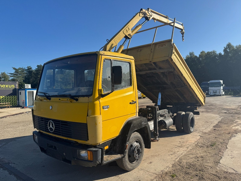 Mercedes-Benz SK 914 (STEEL SUSPENSION / HIAB CRANE / 6 CYLINDER WITH MANUAL PUMP / PERFECT GERMAN TRUCK !!!) - Tipper, Crane truck: picture 1 Mercedes-Benz SK 914 (STEEL SUSPENSION / HIAB CRANE / 6 CYLINDER WITH MANUAL PUMP / PERFECT GERMAN TRUCK !!!) - Tipper, Crane truck: picture 1