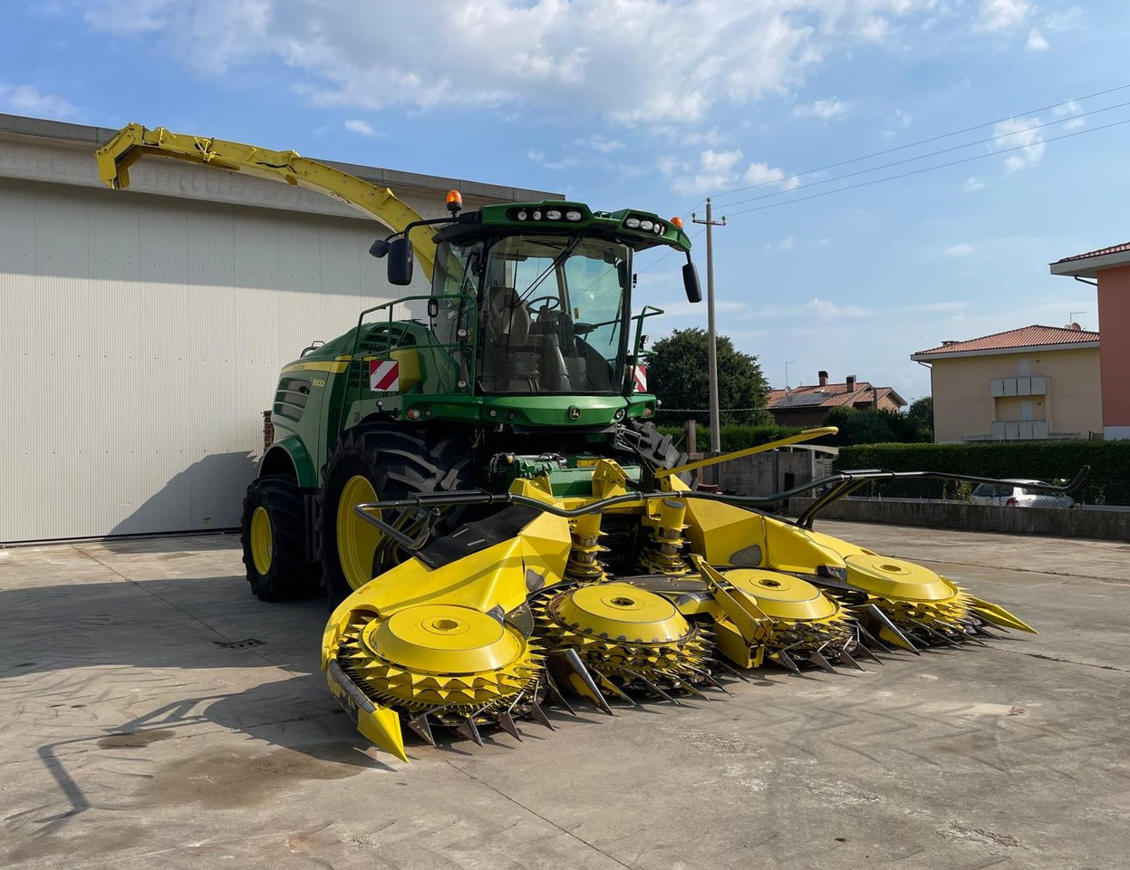 JOHN DEERE TRINCIA 8600i - Forage harvester: picture 2 JOHN DEERE TRINCIA 8600i - Forage harvester: picture 2