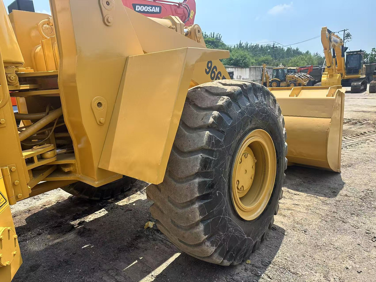 Wheel loader BOBCAT used cat 966f  laoder [ Copy ]: picture 11