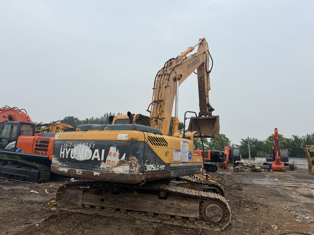 Hyundai used Hyundai 305-9t - Crawler excavator: picture 5 Hyundai used Hyundai 305-9t - Crawler excavator: picture 5