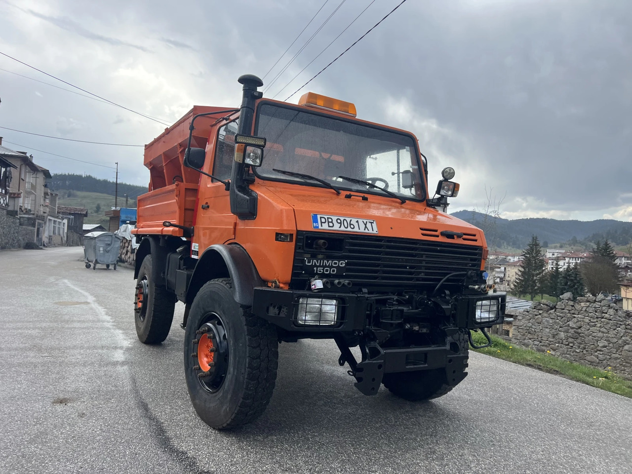 Mercedes-Benz UNIMOG U1500, 4х4, Самосвал - Snow removal vehicle: picture 3 Mercedes-Benz UNIMOG U1500, 4х4, Самосвал - Snow removal vehicle: picture 3