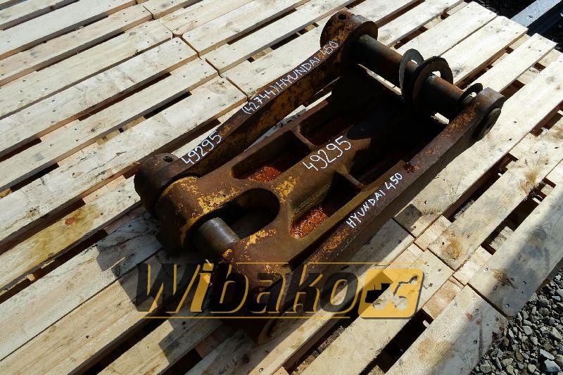Bucket connector Hyundai 450 - Quick coupler for Construction machinery: picture 1 Bucket connector Hyundai 450 - Quick coupler for Construction machinery: picture 1