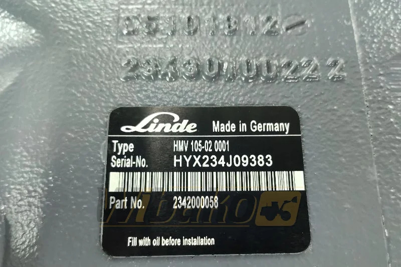 Linde HMV105-02 2342000058 - Hydraulic motor for Construction machinery: picture 2 Linde HMV105-02 2342000058 - Hydraulic motor for Construction machinery: picture 2