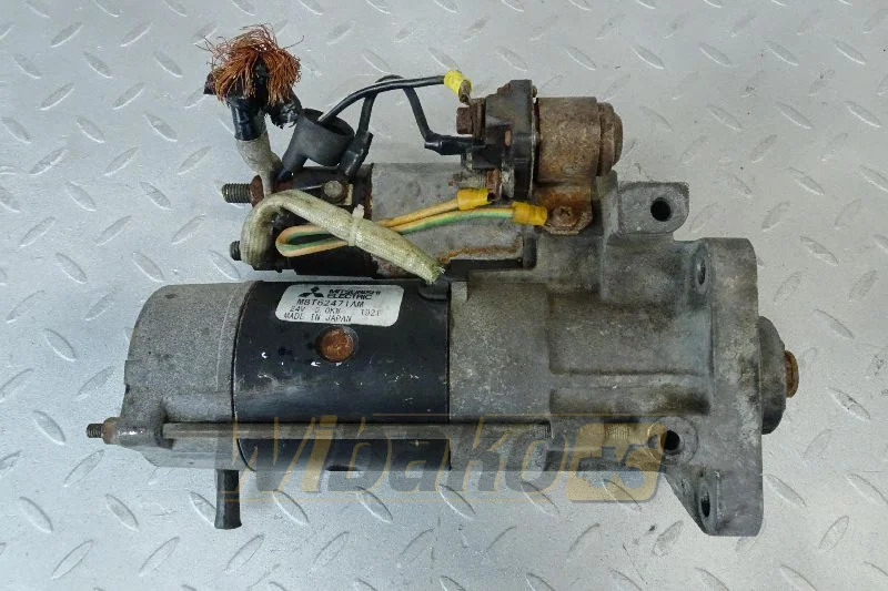 Mitsubishi M8T62471AM 3052157 - Starter for Construction machinery: picture 1 Mitsubishi M8T62471AM 3052157 - Starter for Construction machinery: picture 1