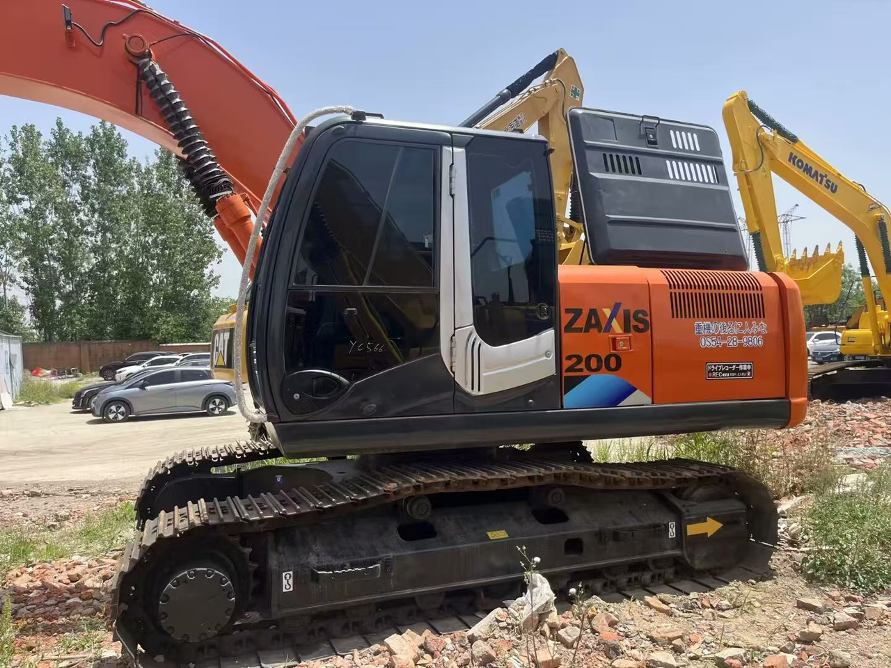 Crawler excavator HITACHI ZX200: picture 10 Crawler excavator HITACHI ZX200: picture 10