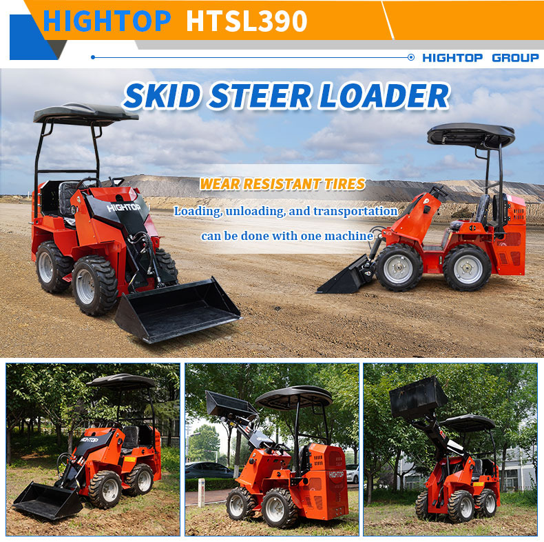 Ride-on Skid steer loader with Multi-function attachments - Skid steer loader: picture 5 Ride-on Skid steer loader with Multi-function attachments - Skid steer loader: picture 5