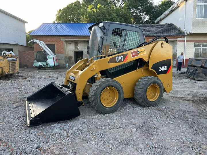 Skid steer loader Used Original  Caterpillar 246c Skid Steer Loader for Sale   Used  Cat226b  246c 246d Skid Steer Loader [ Copy ] [ Copy ]: picture 6