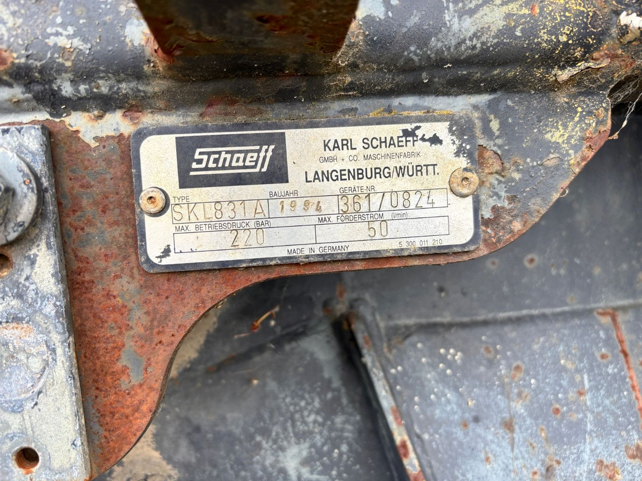 Schaeff Seitenkippschaufel - Wheel loader: picture 3 Schaeff Seitenkippschaufel - Wheel loader: picture 3