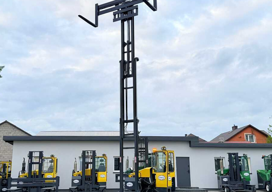 4-way reach truck Combilift C5000 / TRIPLEX 7500MM / WIDE FORK POSITIONER / FREE LIFT / NEW TYRES / HEATED CABIN: picture 39