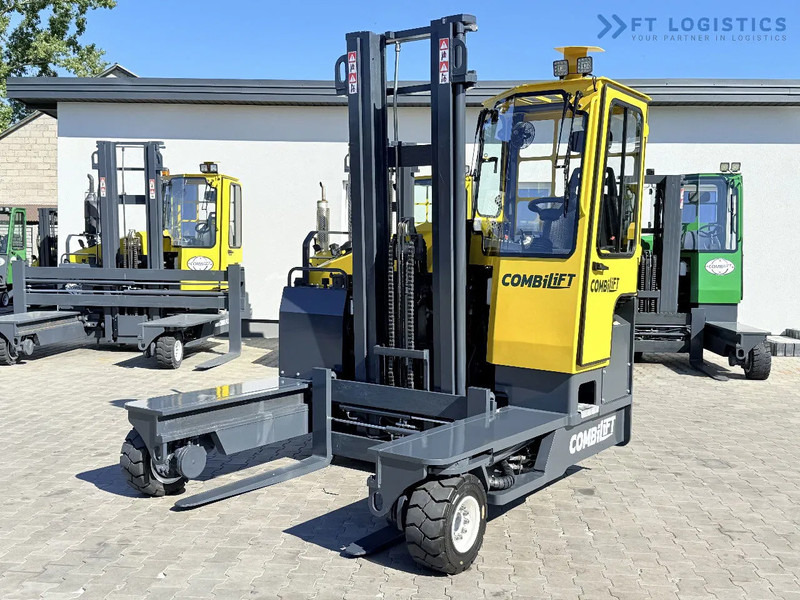 4-way reach truck Combilift Combilift FOUR-WAY MULTIDIRECTIONAL FORKLIFT C4000 / DIESEL / DUPLEX 4100MM / ONLY 2888 HOURS / FORK POSITIONER / FULL CABIN – H: picture 1