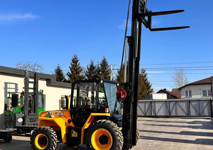 Rough terrain forklift JCB 940-2 T4 / DIESEL / TRIPLEX / POSITIONER / FORK SIDE SHIFT / 4T / NEW TIRES / LIKE NEW: picture 18