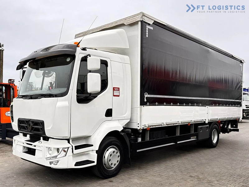 Renault Midlum 250 Renault D 250 / AUTOMATIC / 4X2 / 18 PALLETS / TAIL LIFT / SIDE BOARDS / curtainsider truck - Curtainsider truck: picture 1 Renault Midlum 250 Renault D 250 / AUTOMATIC / 4X2 / 18 PALLETS / TAIL LIFT / SIDE BOARDS / curtainsider truck - Curtainsider truck: picture 1